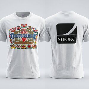 Vintage Tee Men's Large Screen Stars 90S Great Circus Parade Milwaukee Wisconsin